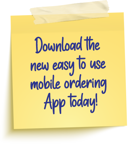 Postitnote Easy to use ordering app