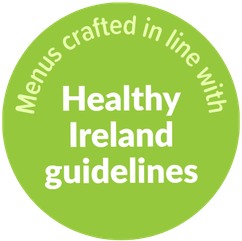 Healthy Ireland logo — Freshtoday South West school meals developed in line with Healthy Ireland guidelines